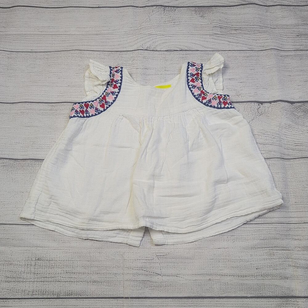 4 Roberta Roller Rabbit Embroidered Top